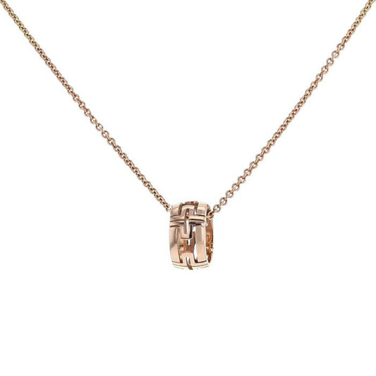 [BloomBling]PARENTESI NECKLACE PINK GOLD