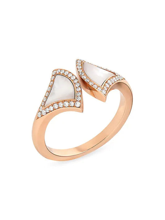 [BloomBling]DREAM MOP DIAMOND OPEN RING