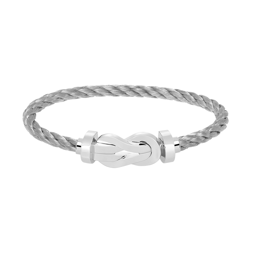 [BloomBling]CHANCE LARGE 8 FIGURE BUCKLE NO DIAMOND BRACELET SILVER
