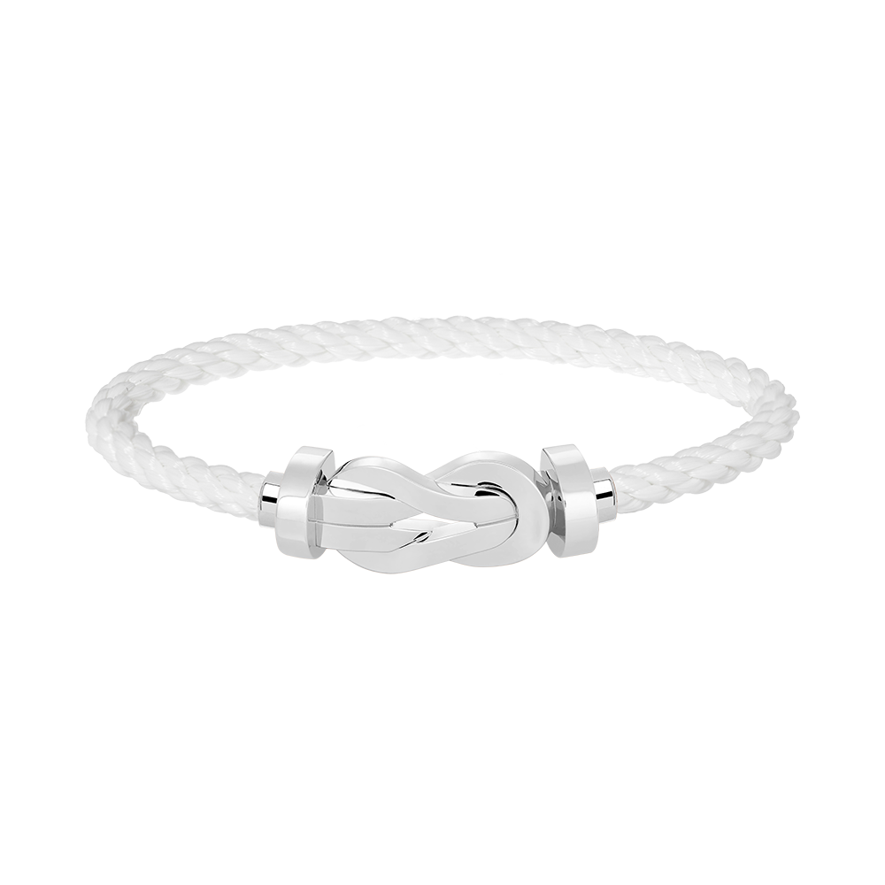 [BloomBling]CHANCE LARGE 8 FIGURE BUCKLE NO DIAMOND BRACELET SILVER