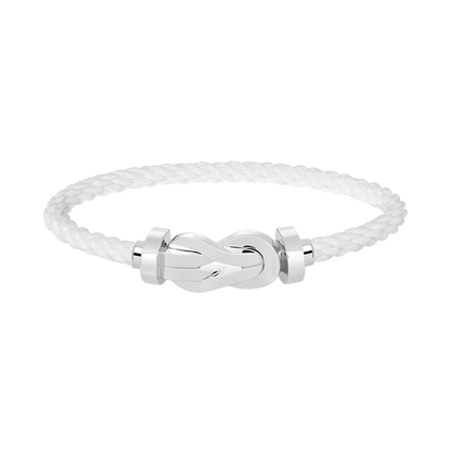 [BloomBling]CHANCE LARGE 8 FIGURE BUCKLE NO DIAMOND BRACELET SILVER