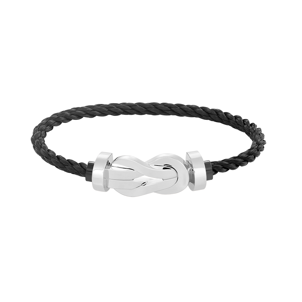 [BloomBling]CHANCE LARGE 8 FIGURE BUCKLE NO DIAMOND BRACELET SILVER