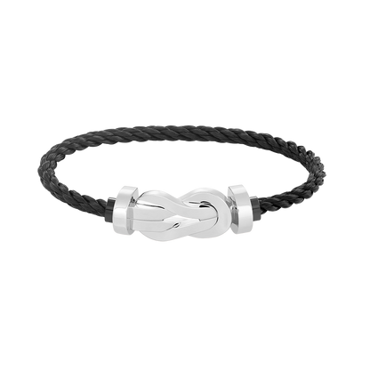 [BloomBling]CHANCE LARGE 8 FIGURE BUCKLE NO DIAMOND BRACELET SILVER