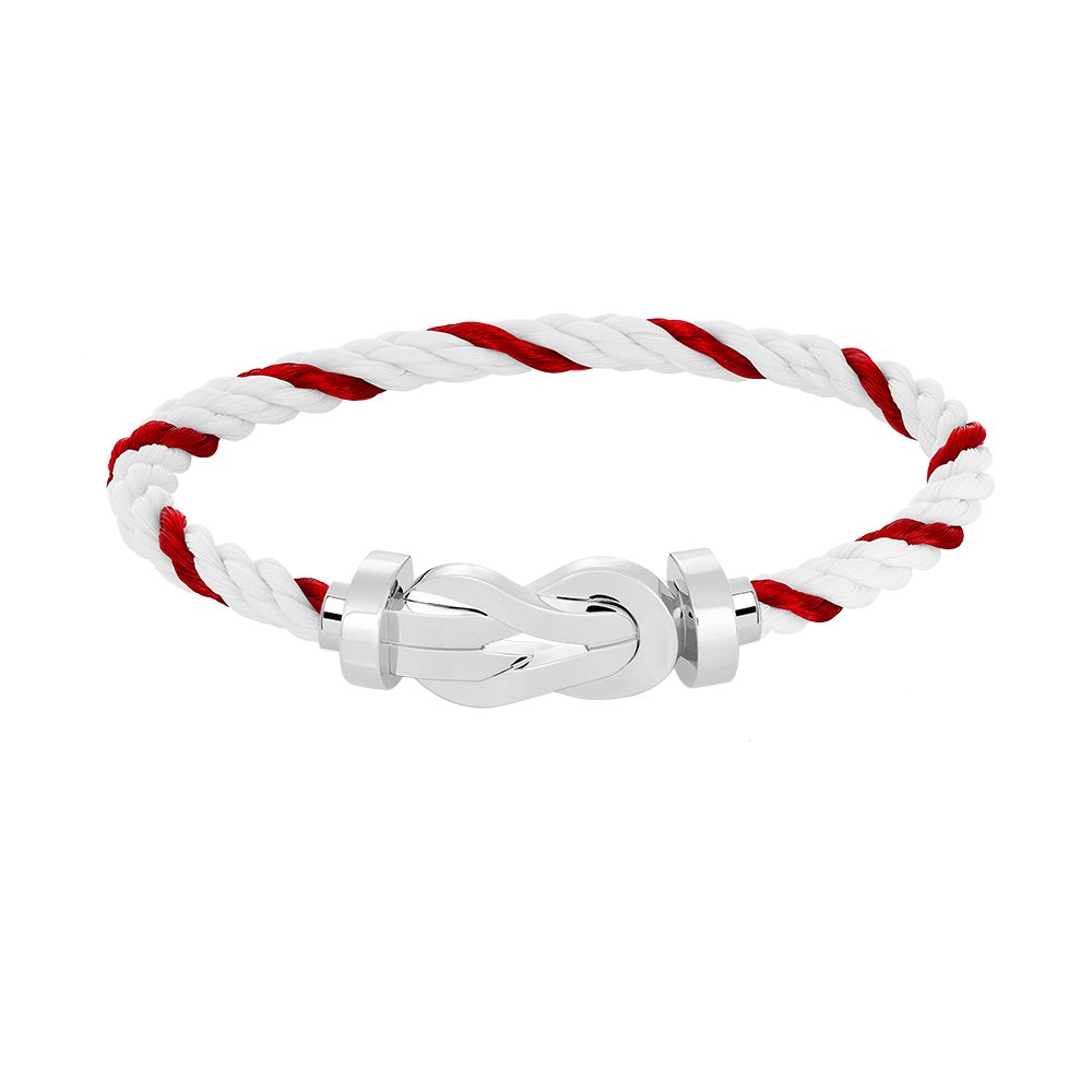 [BloomBling]CHANCE LARGE 8 FIGURE BUCKLE NO DIAMOND BRACELET SILVER