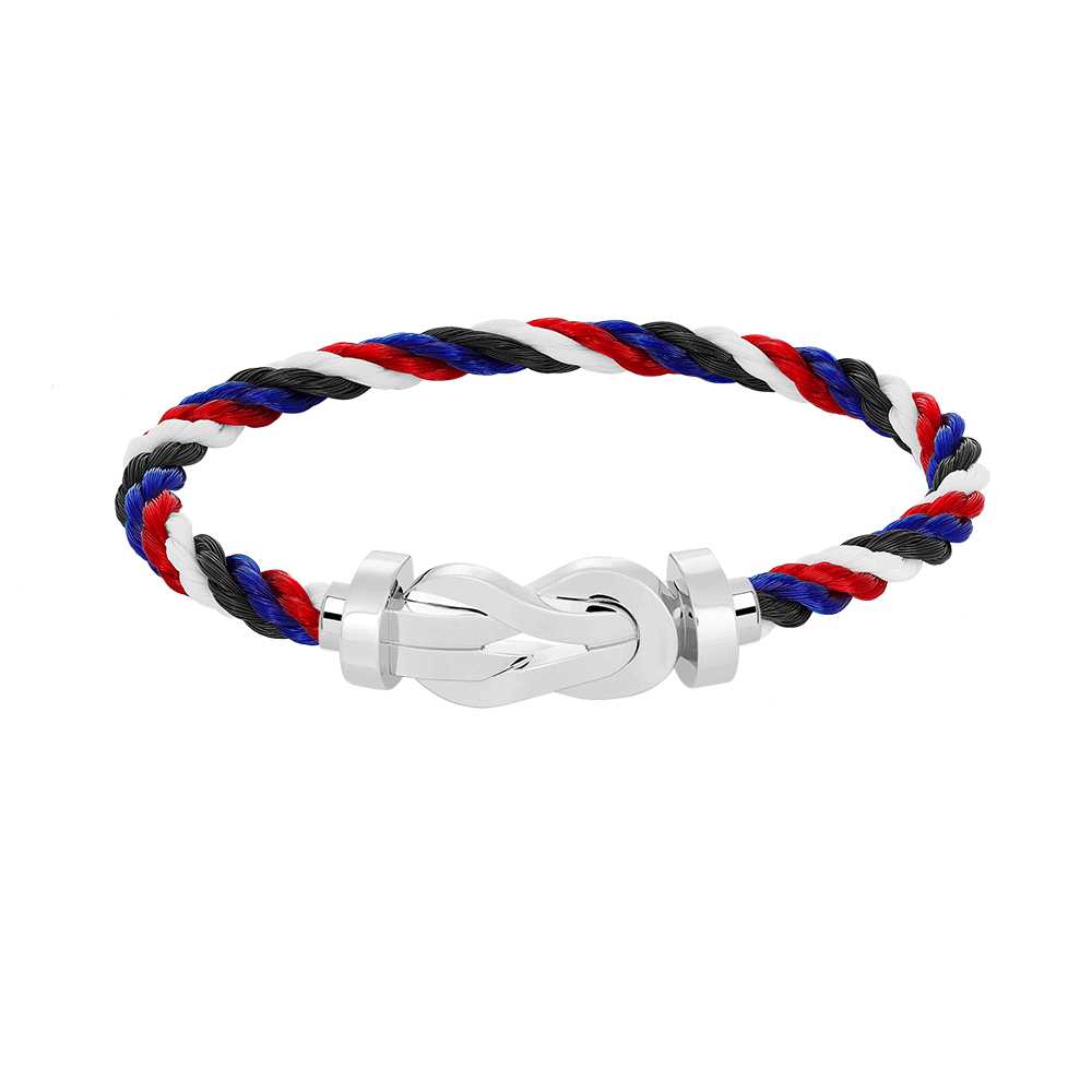 [BloomBling]CHANCE LARGE 8 FIGURE BUCKLE NO DIAMOND BRACELET SILVER