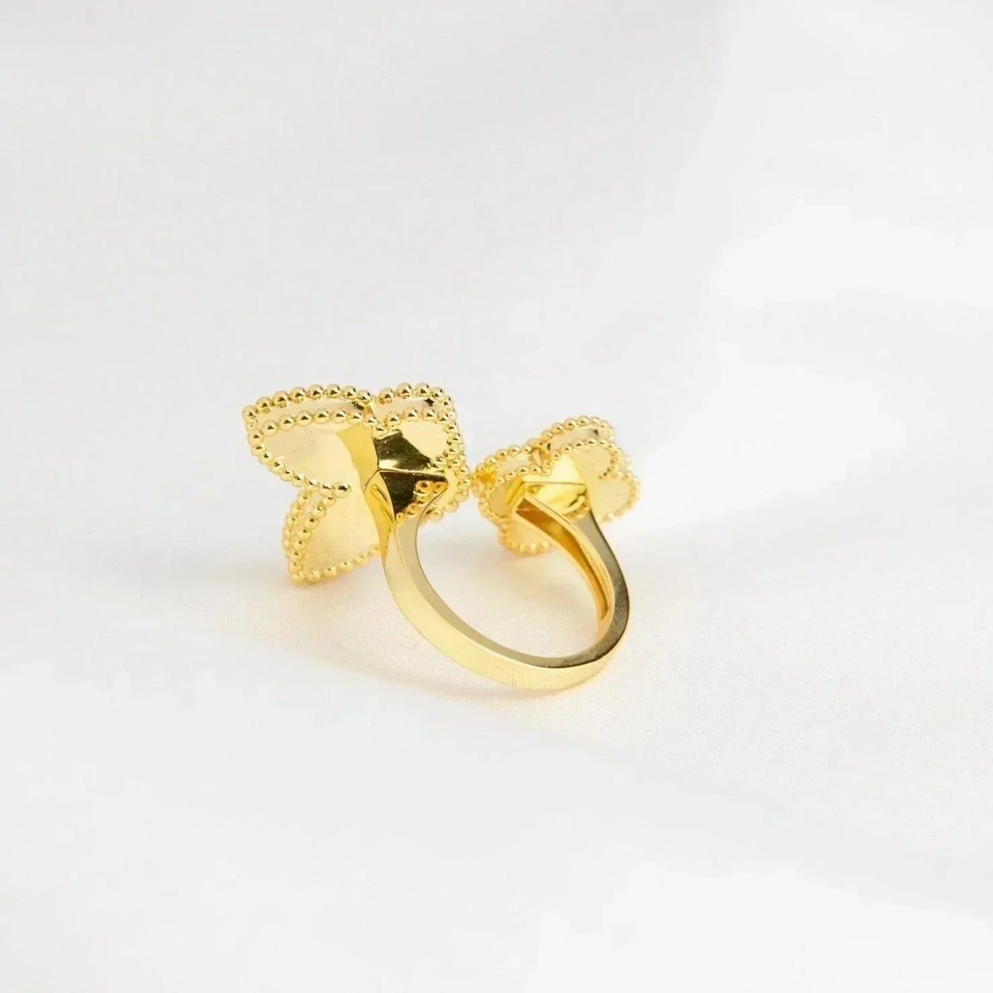 [BloomBling]LUCKY BETWEEN THE FINGER RING