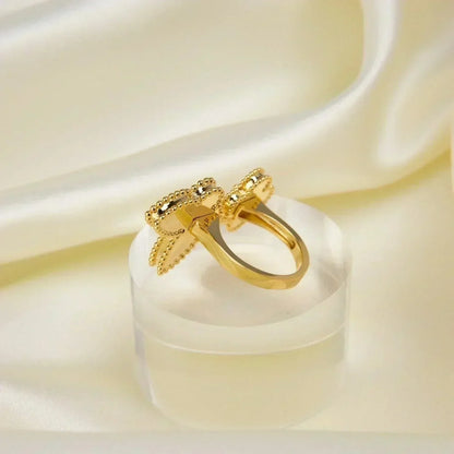 [BloomBling]LUCKY BETWEEN THE FINGER RING