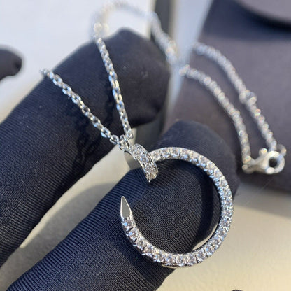[BloomBling]JUSTE NECKLACE SILVER DIAMONDS