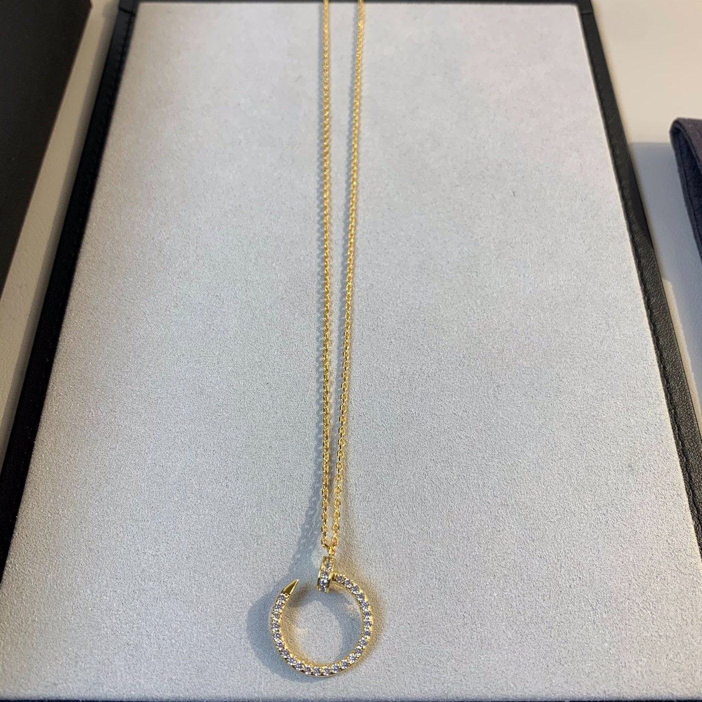 [BloomBling]JUSTE NECKLACE GOLD DIAMONDS