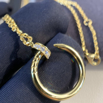 [BloomBling]JUSTE NECKLACE GOLD DIAMONDS
