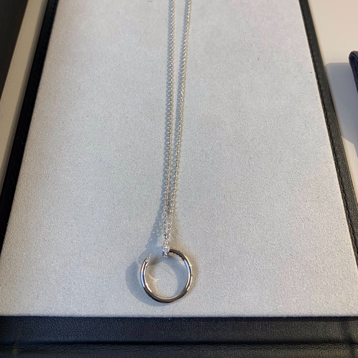 [BloomBling]JUSTE NECKLACE SILVER