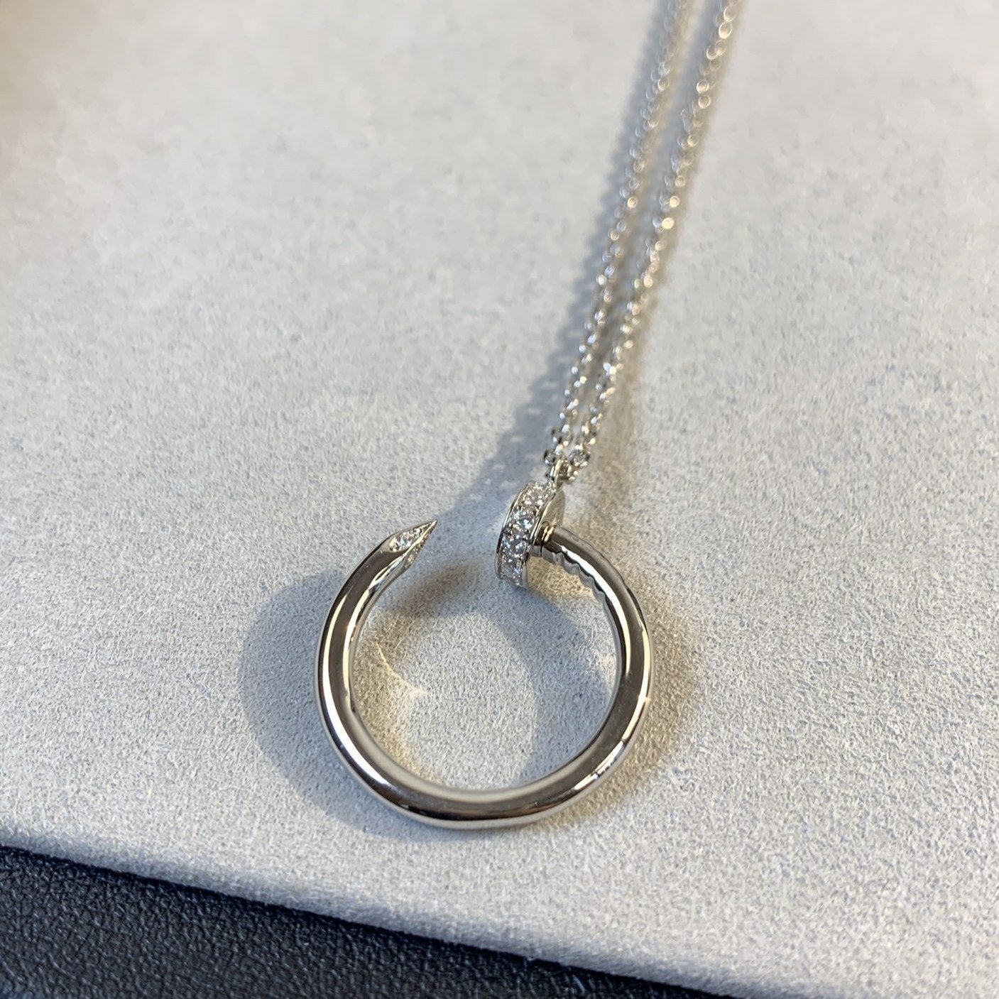 [BloomBling]JUSTE NECKLACE SILVER