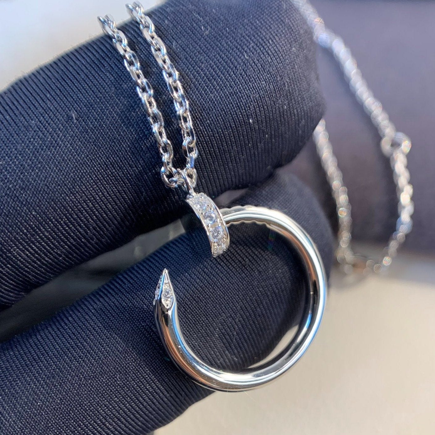 [BloomBling]JUSTE NECKLACE SILVER