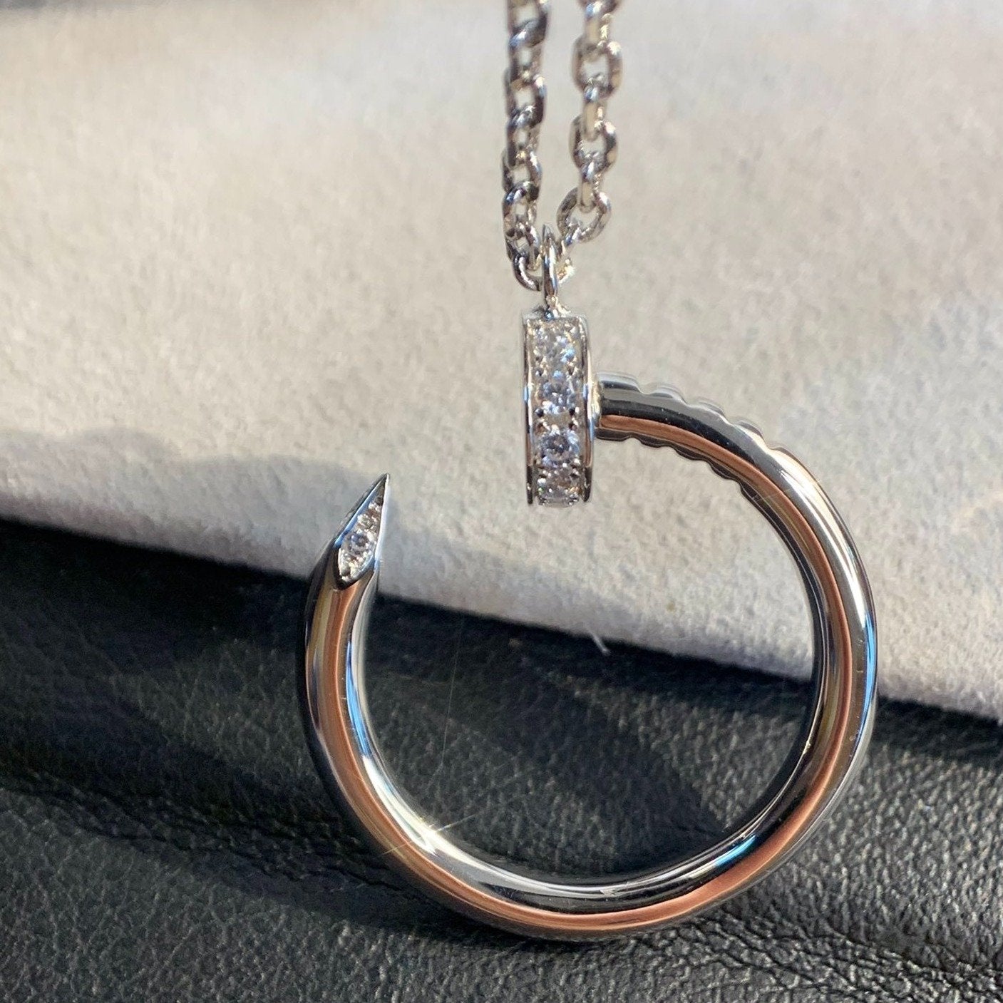[BloomBling]JUSTE NECKLACE SILVER