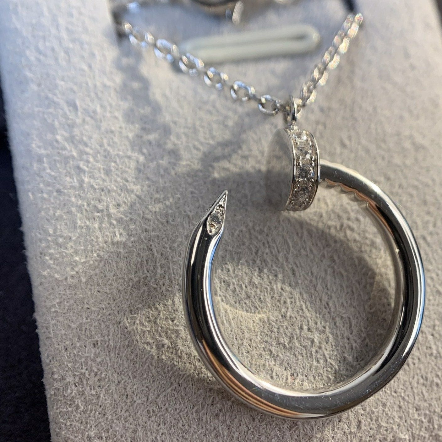 [BloomBling]JUSTE NECKLACE SILVER