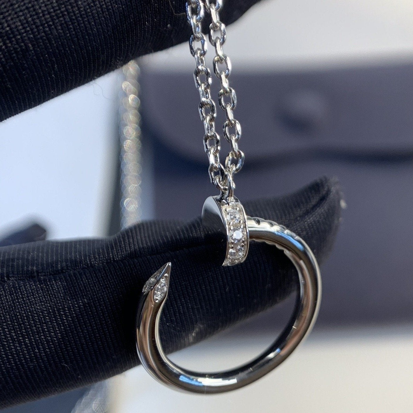 [BloomBling]JUSTE NECKLACE SILVER