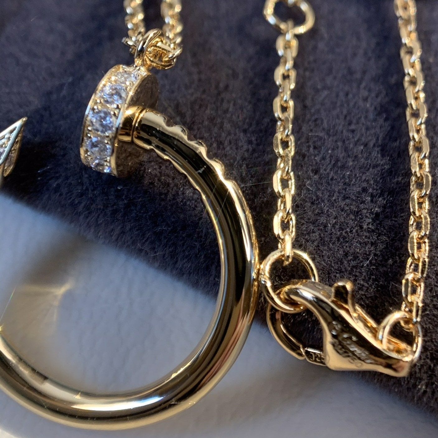 [BloomBling]JUSTE NECKLACE PINK GOLD