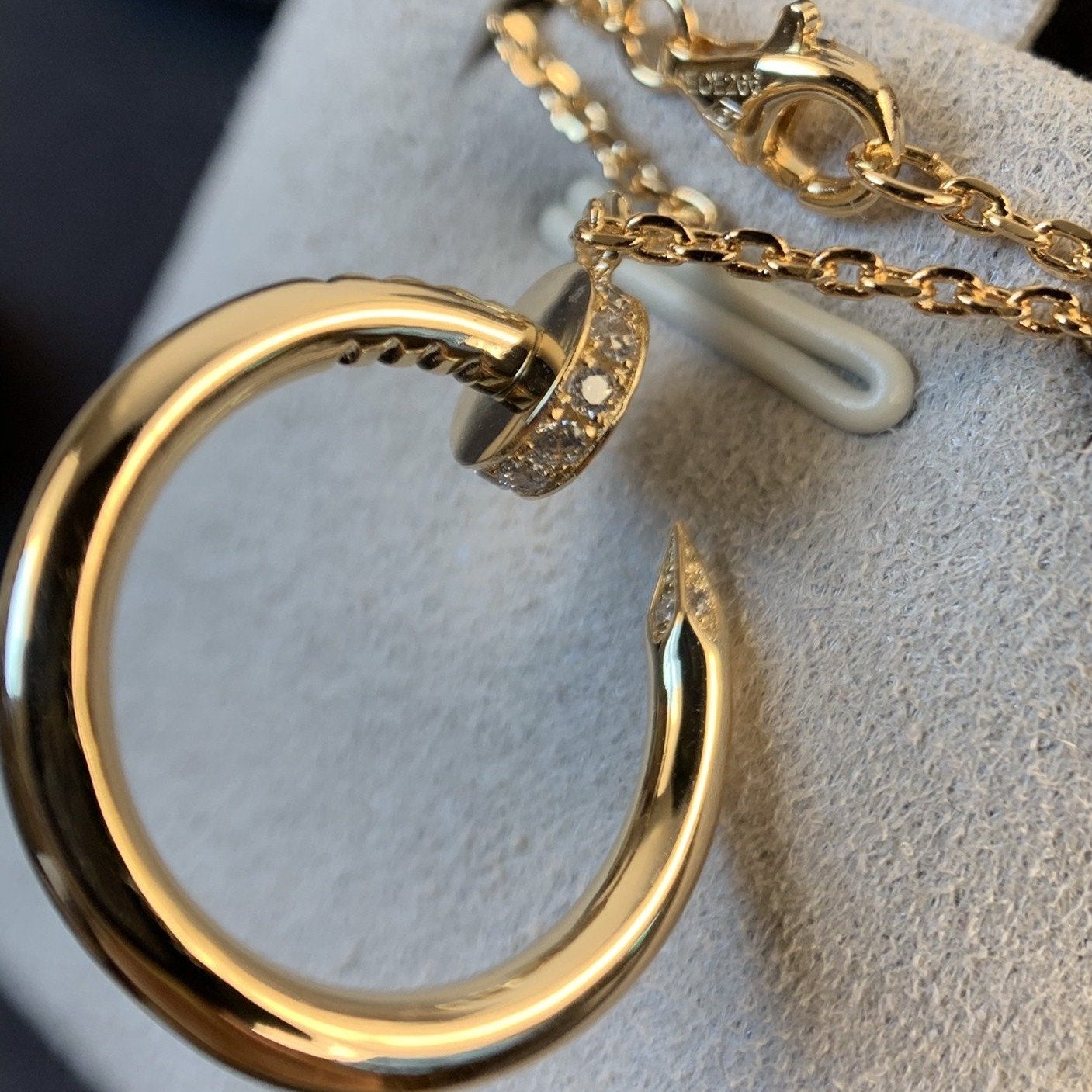 [BloomBling]JUSTE NECKLACE PINK GOLD
