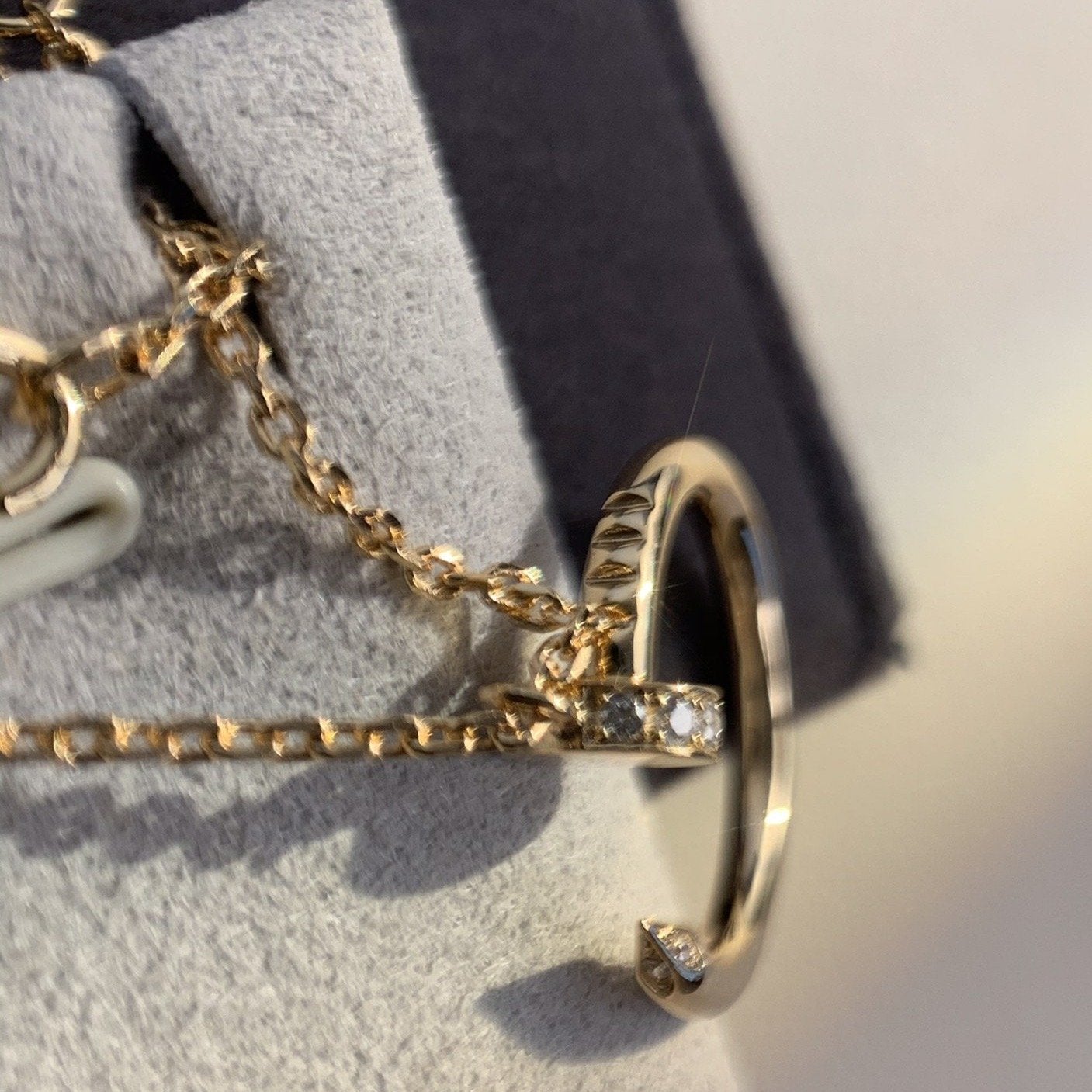 [BloomBling]JUSTE NECKLACE PINK GOLD
