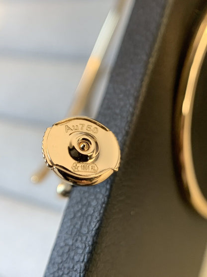 [BloomBling]JUSTE EARRINGS GOLD DIAMONDS 1.8MM