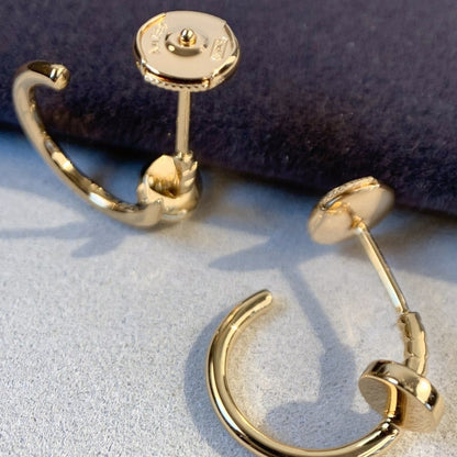 [BloomBling]JUSTE EARRINGS PINK GOLD