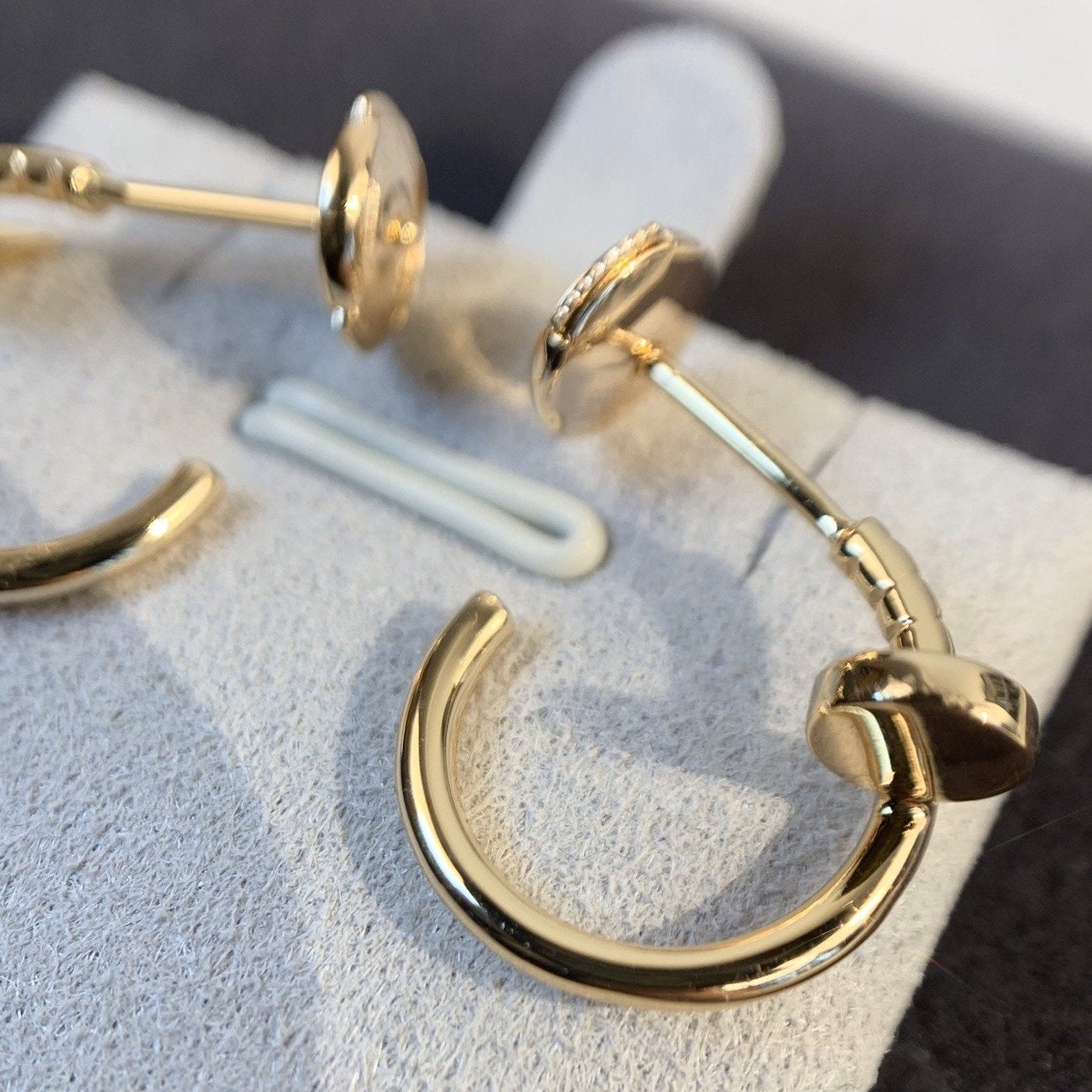 [BloomBling]JUSTE EARRINGS PINK GOLD
