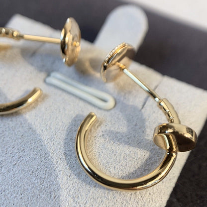 [BloomBling]JUSTE EARRINGS PINK GOLD