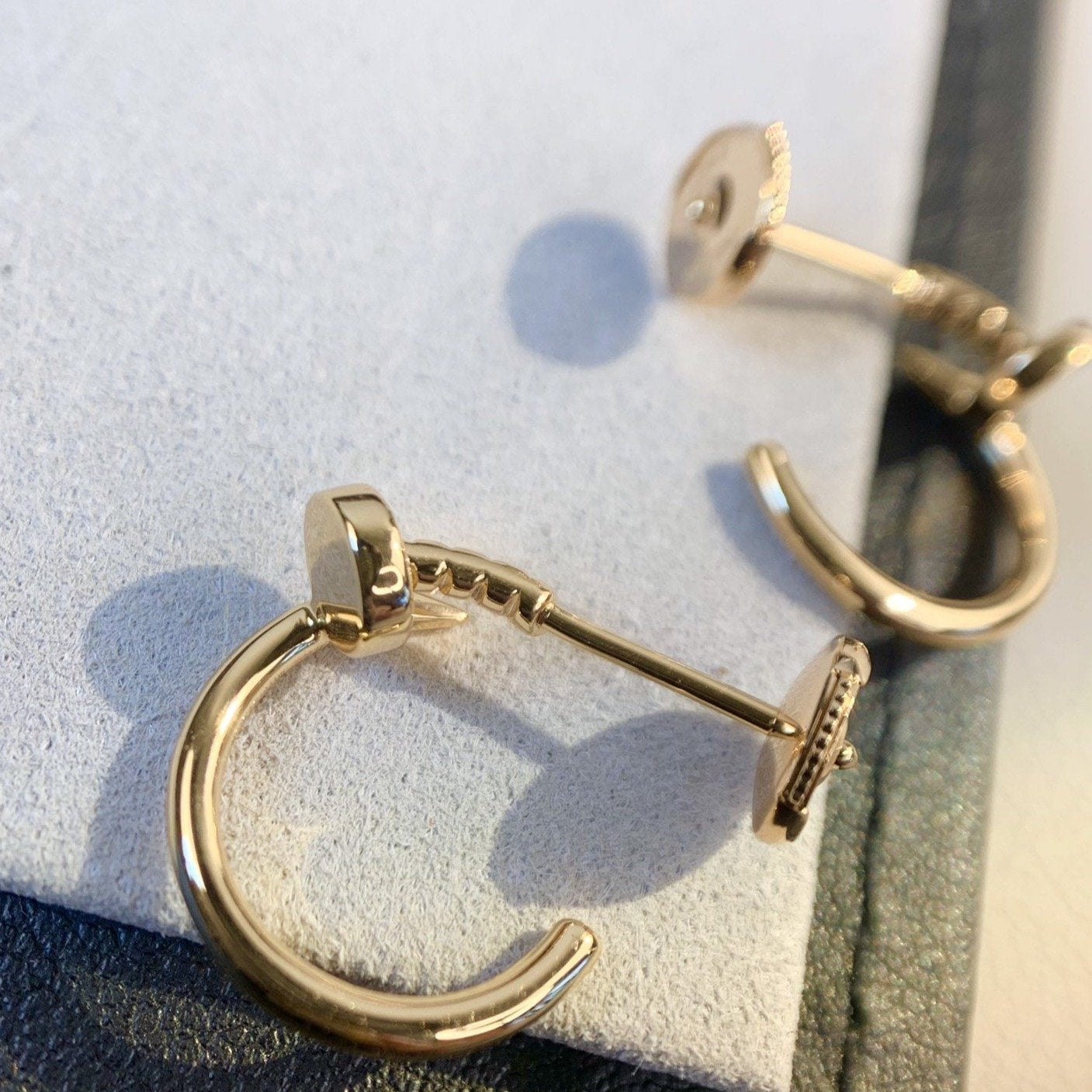 [BloomBling]JUSTE EARRINGS PINK GOLD
