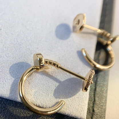 [BloomBling]JUSTE EARRINGS PINK GOLD