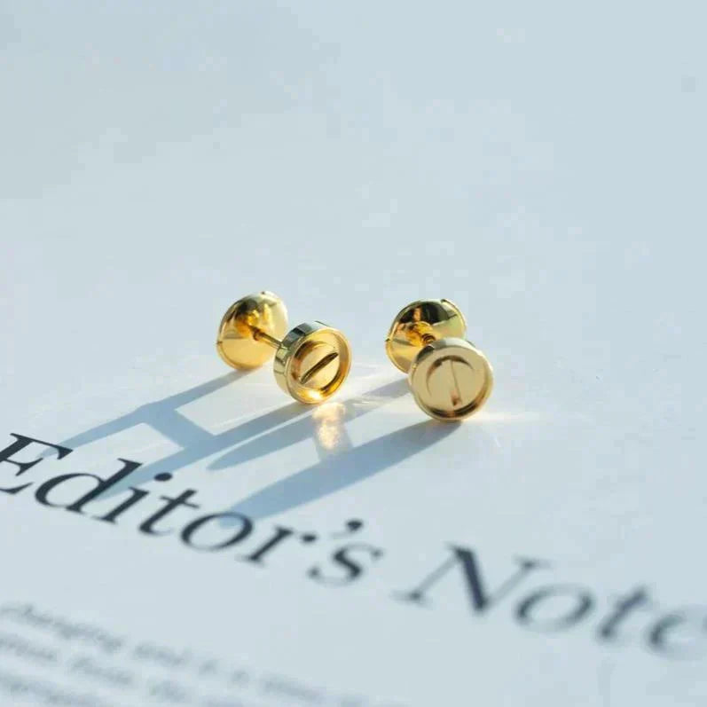 [BloomBling]LOVE EARRINGS GOLD 10MM