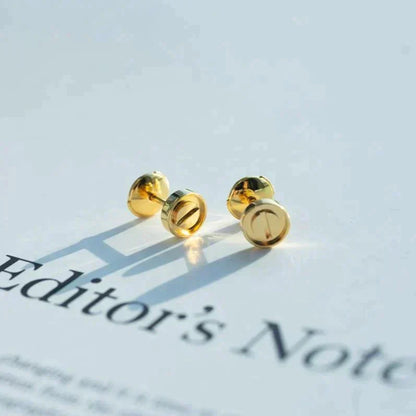 [BloomBling]LOVE EARRINGS GOLD 10MM