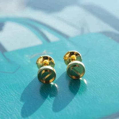 [BloomBling]LOVE EARRINGS GOLD 10MM