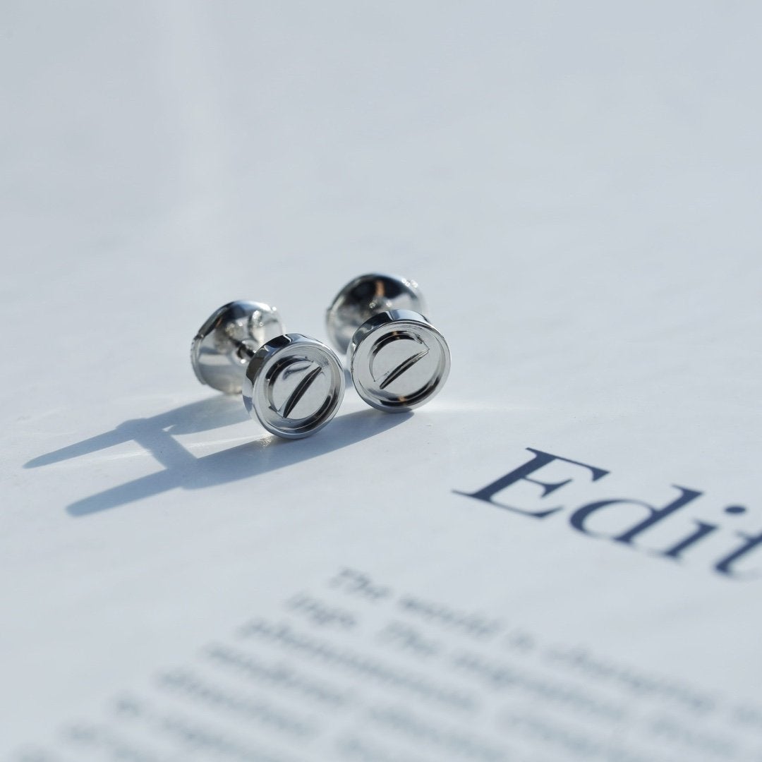 [BloomBling]LOVE EARRINGS SILVER 10MM