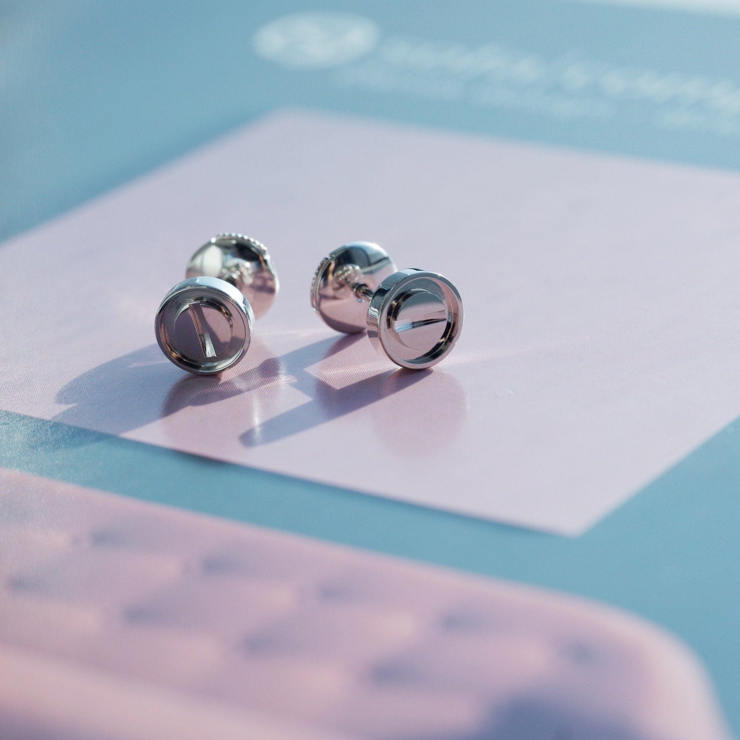 [BloomBling]LOVE EARRINGS SILVER 10MM
