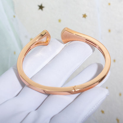 [BloomBling]DREAM BRACELET OPEN PINK GOLD MOP DIAMOND