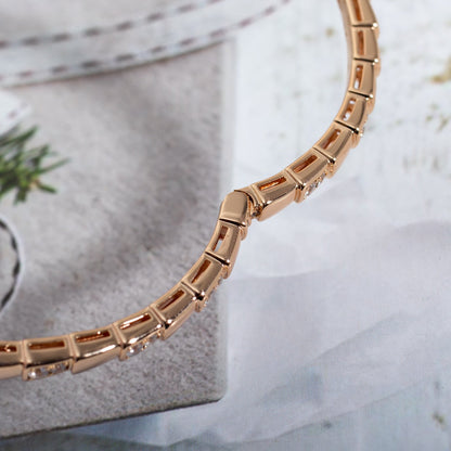 [BloomBling]SERPENTI BRACELET PINK GOLD DIAMOND