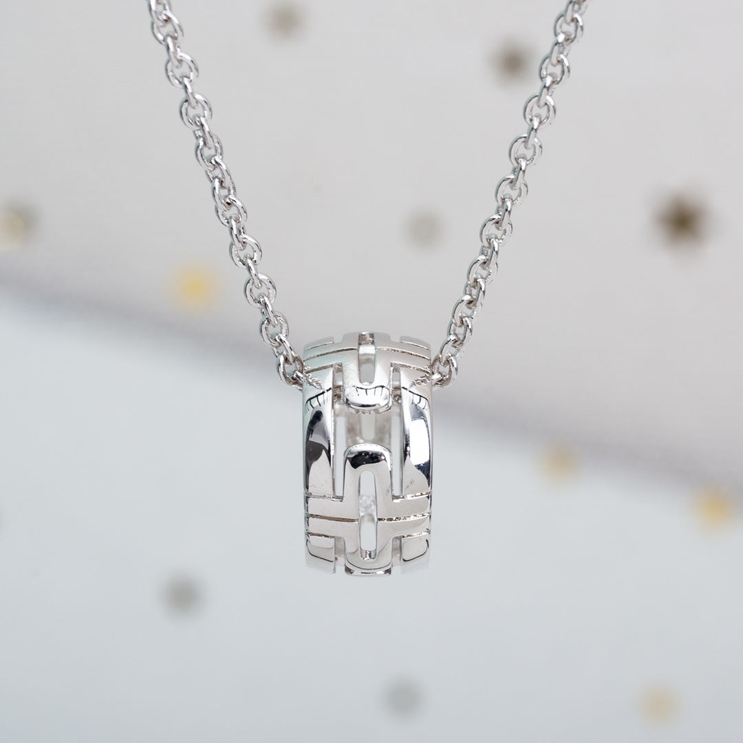 [BloomBling]PARENTESI NECKLACE SILVER