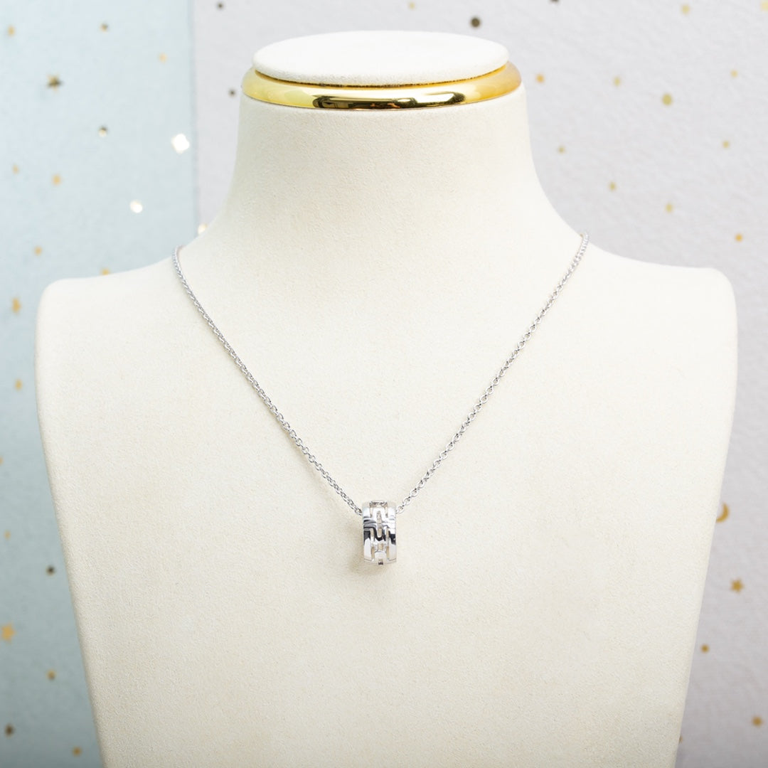 [BloomBling]PARENTESI NECKLACE SILVER