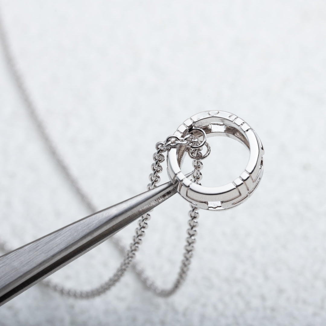 [BloomBling]PARENTESI NECKLACE SILVER