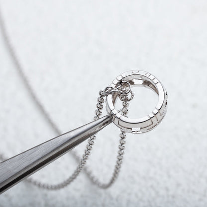 [BloomBling]PARENTESI NECKLACE SILVER