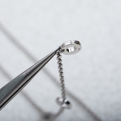 [BloomBling]PARENTESI NECKLACE SILVER