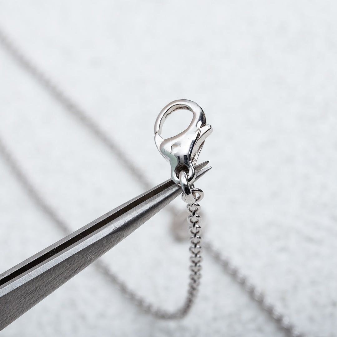 [BloomBling]PARENTESI NECKLACE SILVER