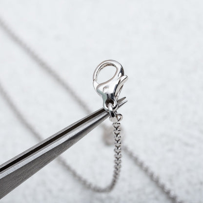 [BloomBling]PARENTESI NECKLACE SILVER