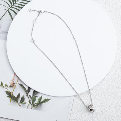 [BloomBling]PARENTESI NECKLACE SILVER