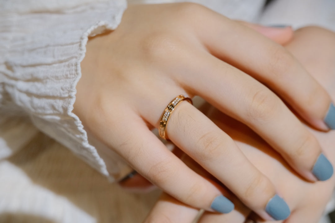 [BloomBling]LOVE RING 2.65MM DIAMOND