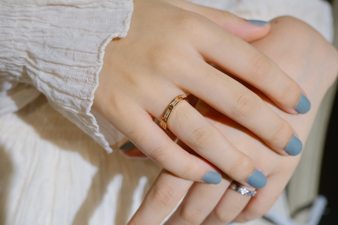 [BloomBling]LOVE RING 2.65MM DIAMOND