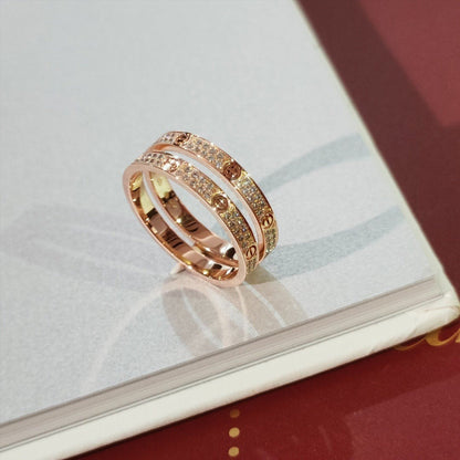 [BloomBling]LOVE RING 2.65MM DIAMOND