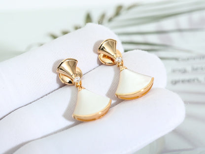 [BloomBling]DREAM MOP PINK GOLD EARRINGS