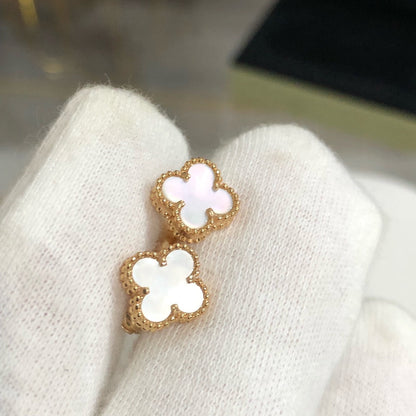 [BloomBling]CLOVER MINI GOLD EARRINGS