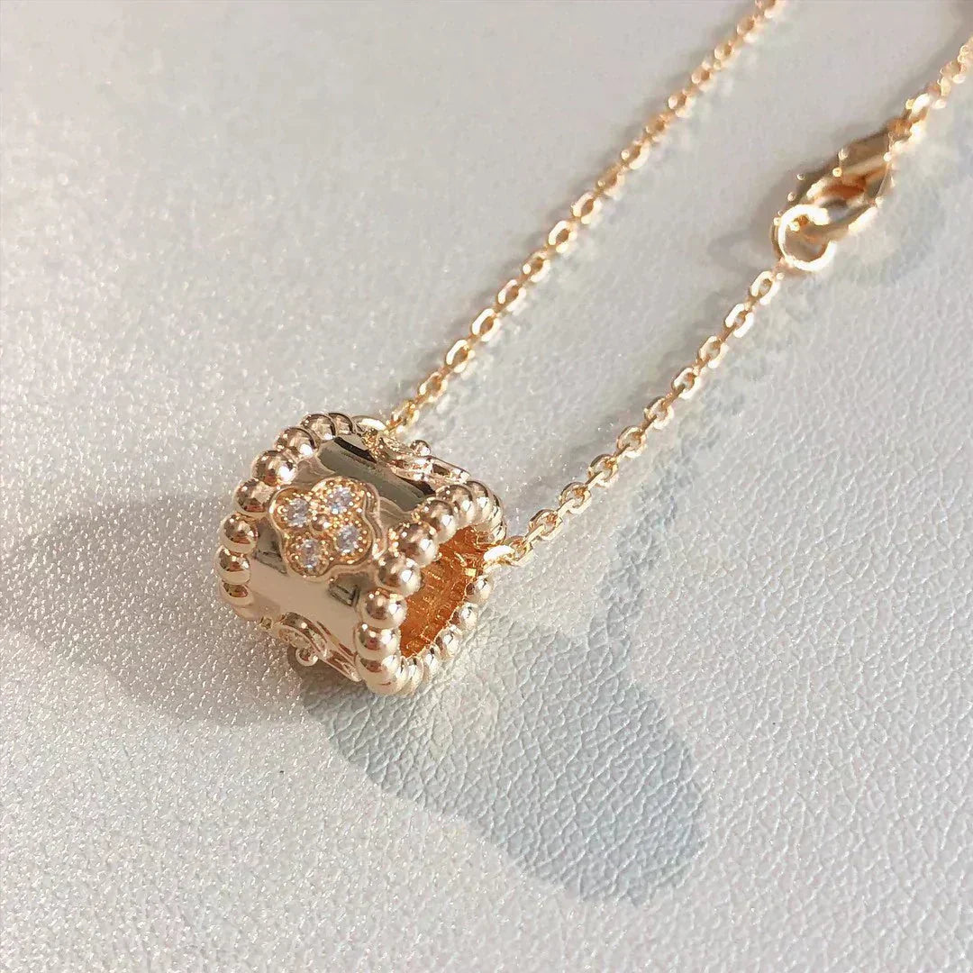 [BloomBling]PERLEE PEDANT NECKLACE GOLD / ROSE GOLD